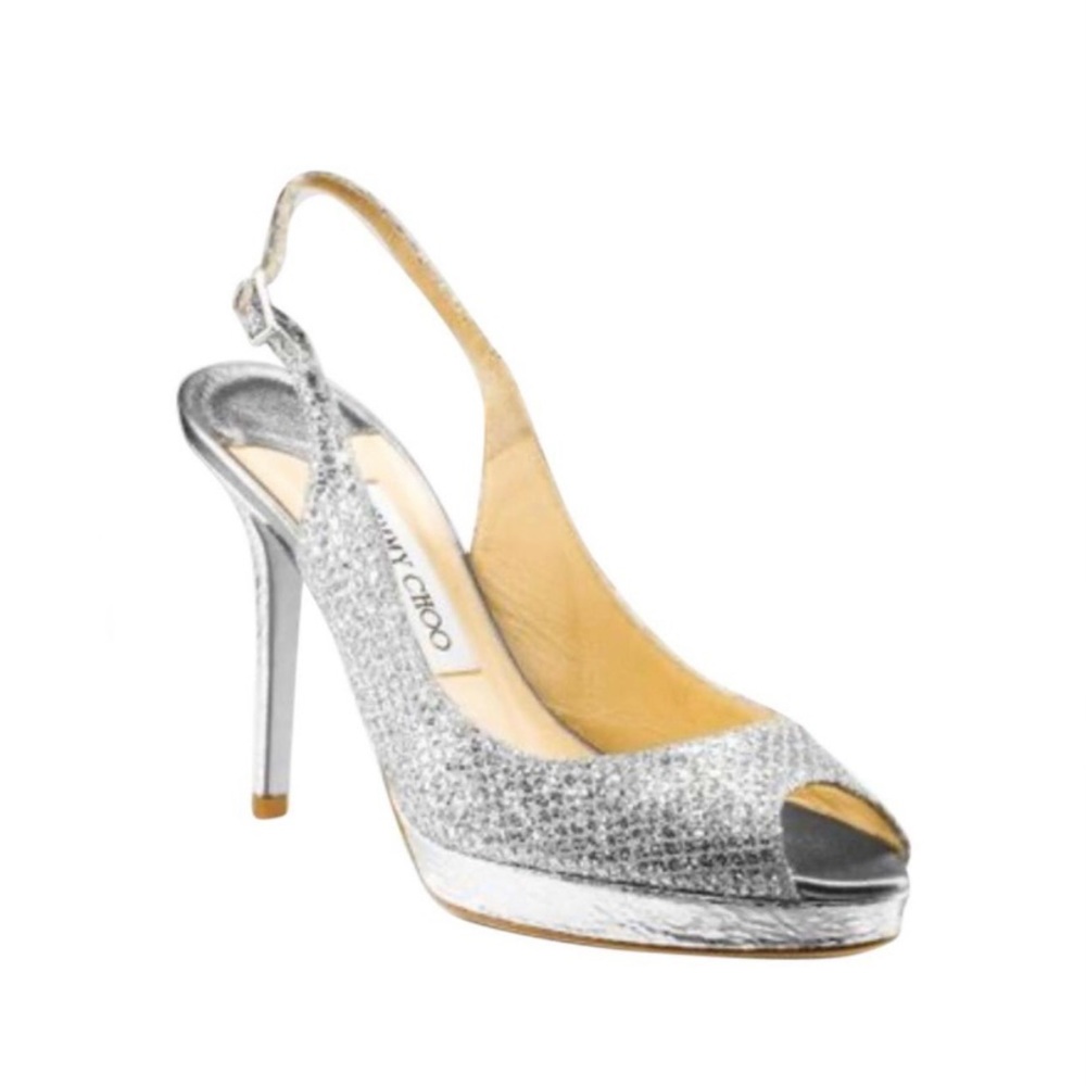 Jimmy Choi Nova Glitter Shoes